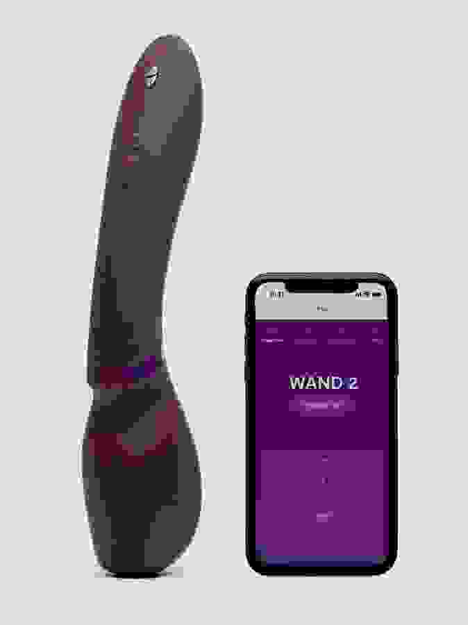 We-Vibe Wand 2 App Controlled Wand Massager, Purple, hi-res